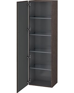 Duravit L-Cube cabinet LC1181L7272 50x36.3x176cm, door on the left, brushed dark oak