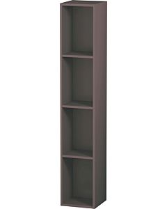 Duravit L-Cube Regalelement LC120504343 18x18cm, 4 Fächer, vertikal, basalt matt
