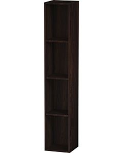 Duravit L-Cube Regalelement LC120506969 18x18cm, 4 Fächer, vertikal, nussbaum gebürstet