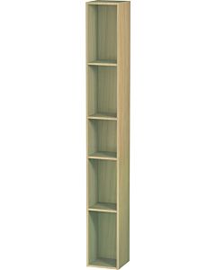 Duravit L-Cube LC120607171 18x18x140cm, 5 compartiments, vertical, chêne méditerranéen