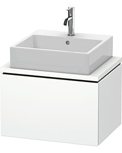 Duravit L-Cube Waschtisch-Unterschrank LC580001818 62 x 47,7 cm, weiß matt, für Konsole, 1 Auszug