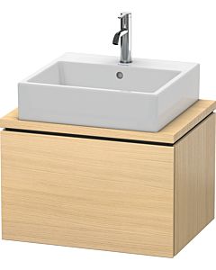 Duravit L-Cube vanity unit LC580007171 62 x 47.7 cm, Mediterranean oak, for console, 2000 pull-out