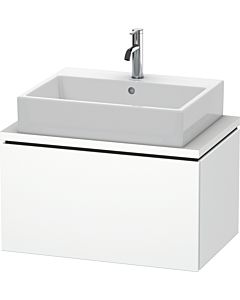Duravit L-Cube Waschtisch-Unterschrank LC580101818 72 x 47,7 cm, weiß matt, für Konsole, 1 Auszug