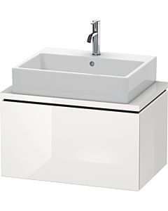 Duravit L-Cube vanity unit LC580108585 72 x 47.7 cm, white high gloss, for console, 2000 pull-out