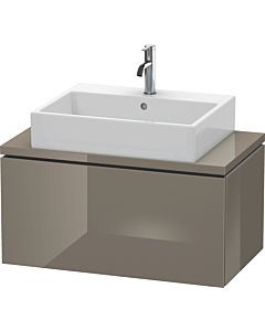 L-Cube Duravit vasque LC580208989 82 x 47,7 cm, gris flanelle brillant, pour console, coulissant 2000