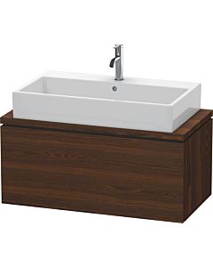 Duravit L-Cube Waschtisch-Unterschrank LC580306969 92 x 47,7 cm, nussbaum gebürstet, für Konsole, 1 Auszug