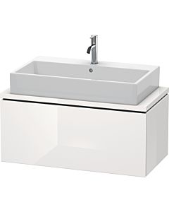 Duravit L-Cube vanity unit LC580308585 92 x 47.7 cm, white high gloss, for console, 2000 pull-out