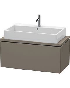 L-Cube Duravit vasque LC580309090 92 x 47,7 cm, flanelle gris soie mat, pour console, coulissant 2000