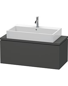 Duravit L-Cube Waschtisch-Unterschrank LC580404949 102 x 47,7 cm, graphit matt, für Konsole, 1 Auszug