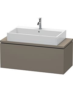 L-Cube Duravit vasque LC580409090 102 x 47,7 cm, flanelle gris soie mat, pour console, coulissant 2000