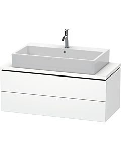 Duravit L-Cube Waschtisch-Unterschrank LC580901818 102 x 47,7 cm, weiß matt, für Konsole, 2 Schubkästen