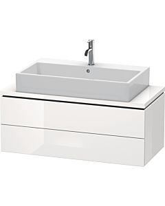 Duravit L-Cube vanity unit LC580902222 102 x 47.7 cm, white high gloss, for console, 2 drawers