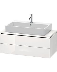 Duravit L-Cube vanity unit LC580908585 102 x 47.7 cm, white high gloss, for console, 2 drawers