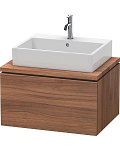 Duravit L-Cube Waschtisch-Unterschrank LC581107979 72 x 54,7 cm, nussbaum natur, für Konsole, 1Auszug