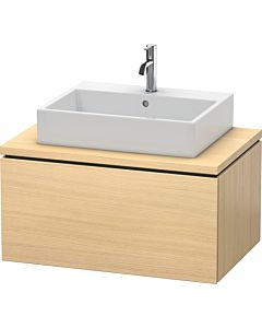 Duravit L-Cube vanity unit LC581207171 82 x 54.7 cm, Mediterranean oak, for console, 1 pull-out