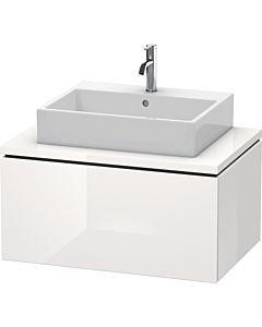 Duravit L-Cube vanity unit LC581208585 82 x 54.7 cm, white high gloss, for console, 1 pull-out