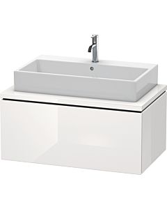 Duravit L-Cube vanity unit LC581308585 92 x 54.7 cm, white high gloss, for console, 1 pull-out