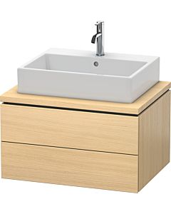 L-Cube Duravit vasque LC581607171 72 x 54,7 cm, chêne méditerranéen, pour console, 2 tiroirs