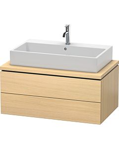 L-Cube Duravit vasque LC581807171 92 x 54,7 cm, chêne méditerranéen, pour console, 2 tiroirs