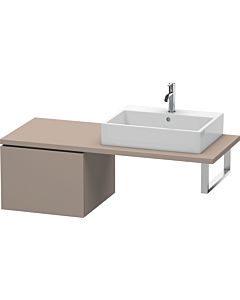 Duravit L-Cube meuble bas LC583204343 52 x 54,7 cm, basalte mat, pour console, 2000 coulissant
