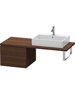 Duravit L-Cube Unterschrank LC583206969 52 x 54,7 cm, nussbaum gebürstet, für Konsole, 1 Auszug