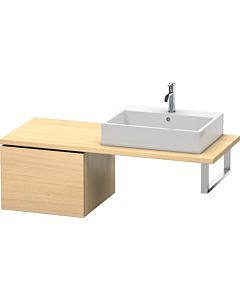 Duravit L-Cube meuble bas LC583207171 52 x 54,7 cm, chêne méditerranéen, pour console, coulissant 2000