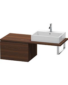 Duravit L-Cube meuble bas LC583306969 62 x 54,7 cm, noyer brossé, pour console, 2000 coulissant