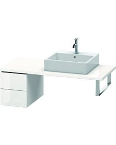 Duravit L-Cube base cabinet LC583502222 32 x 54.7 cm, white high gloss, for console, 2 drawers