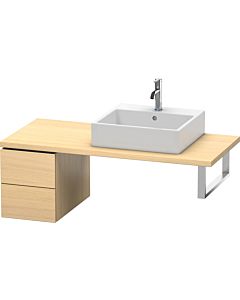 Duravit L-Cube base cabinet LC583507171 32 x 54.7 cm, Mediterranean oak, for console, 2 drawers