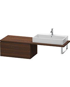 Duravit L-Cube Unterschrank LC583906969 82 x 54,7 cm, nussbaum gebürstet, für Konsole, 2 Schubkästen