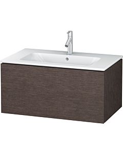 Duravit L-Cube Waschtischunterbau LC614107272 Eiche dunkel gebürstet, 82x40x48,1cm, 1 Auszug