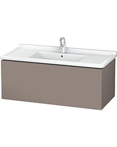 Duravit L-Cube Waschtisch-Unterschrank LC616604343 102 x 46,9 cm, basalt matt, 1 Auszug, wandhängend
