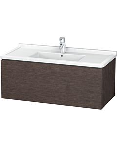 Duravit L-Cube Waschtisch-Unterschrank LC616607272 102 x 46,9 cm, eiche dunkel gebürstet, 1 Auszug, wandhängend
