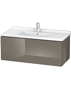 Duravit L-Cube Waschtisch-Unterschrank LC616608989 102 x 46,9 cm, flannel grey hochglanz, 1 Auszug, wandhängend