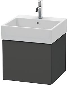 Duravit L-Cube Waschtisch-Unterschrank LC617404949 48,4 x 45,9 cm, graphit matt, 1 Auszug, wandhängend