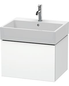 Duravit L-Cube Waschtisch-Unterschrank LC617501818 58,4x 45,9 cm, weiß matt, 1 Auszug, wandhängend