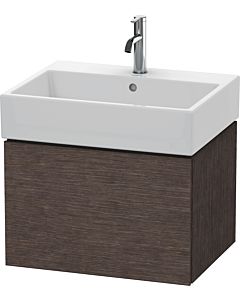 Duravit L-Cube vanity unit LC617507272 58.4x 45.9 cm, dark brushed 2000 , match2 pull-out, wall-hung