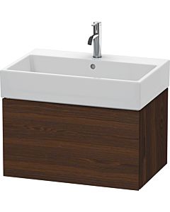 Duravit L-Cube vanity unit LC617606969 68.4 x 45.9 cm, brushed 2000 , match2 pull-out, wall-hung