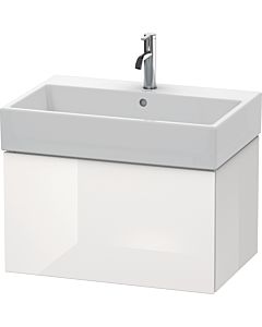 L-Cube Duravit vasque LC617608585 68,4 x 45,9 cm, blanc brillant, 2000 coulissant, suspendu