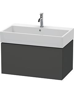 Duravit L-Cube Waschtisch-Unterschrank LC617704949 78,4x 45,9 cm, graphit matt, 1 Auszug, wandhängend