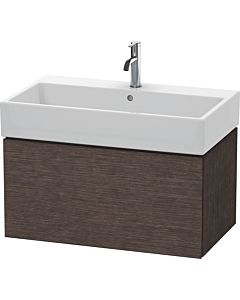 L-Cube Duravit vasque LC617707272 78,4x 45,9 cm, 2000 foncé brossé, coulissant match2, suspendu