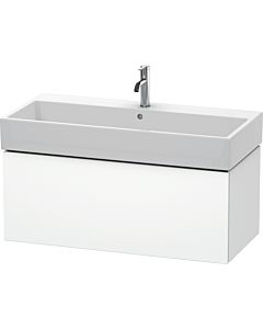 Duravit L-Cube Waschtisch-Unterschrank LC617801818 98,4x 45,9 cm, weiß matt, 1 Auszug, wandhängend