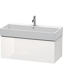 L-Cube Duravit vasque LC617802222 98,4x 45,9 cm, blanc brillant, 2000 coulissant, suspendu