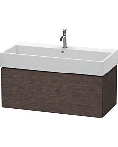 Duravit L-Cube vanity unit LC617807272 98.4x 45.9 cm, brushed dark 2000 , match2 pull-out, wall-hung