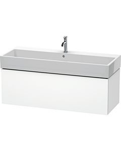 L-Cube Duravit vasque LC617901818 118,4x 45,9 cm, blanc mat, 2000 coulissant, suspendu