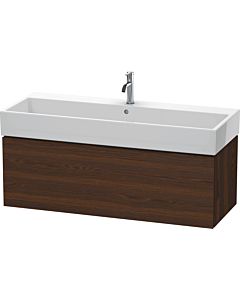 Duravit L-Cube Waschtisch-Unterschrank LC617906969 118,4x 45,9 cm, nussbaum gebürstet, 1 Auszug, wandhängend