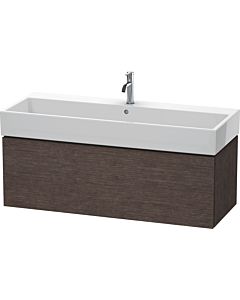 Duravit L-Cube Waschtisch-Unterschrank LC617907272 118,4x 45,9 cm, eiche dunkel gebürstet, 1 Auszug, wandhängend