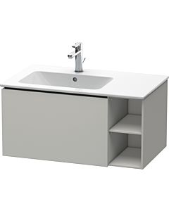 Duravit L-Cube Waschtisch-Unterschrank LC619100707 82x48,1x40cm, 1 Auszug, Becken links, betongrau matt