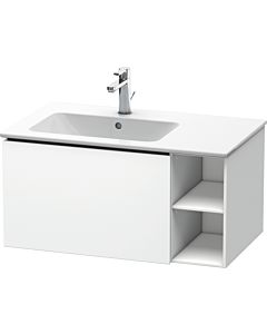 Duravit L-Cube Waschtisch-Unterschrank LC619101818 82x48,1x40cm, 1 Auszug, Becken links, weiß matt