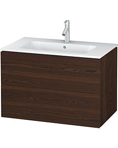 Duravit L-Cube Duravit LC624106969 noyer brossé, 82x55,5x48,1cm, 2 tiroirs